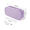YOKUMA Cute Pencil Case for Girls, Large Pencil Pouch, Zipper