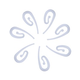 ccHuDE 200 Pcs Plastic Curtain Hooks Drapery Hooks Pins Pinch Pleat Hooks Window Curtain Pins Shower Curtain Hooks Curtain Hanging Pins for Door Curtain