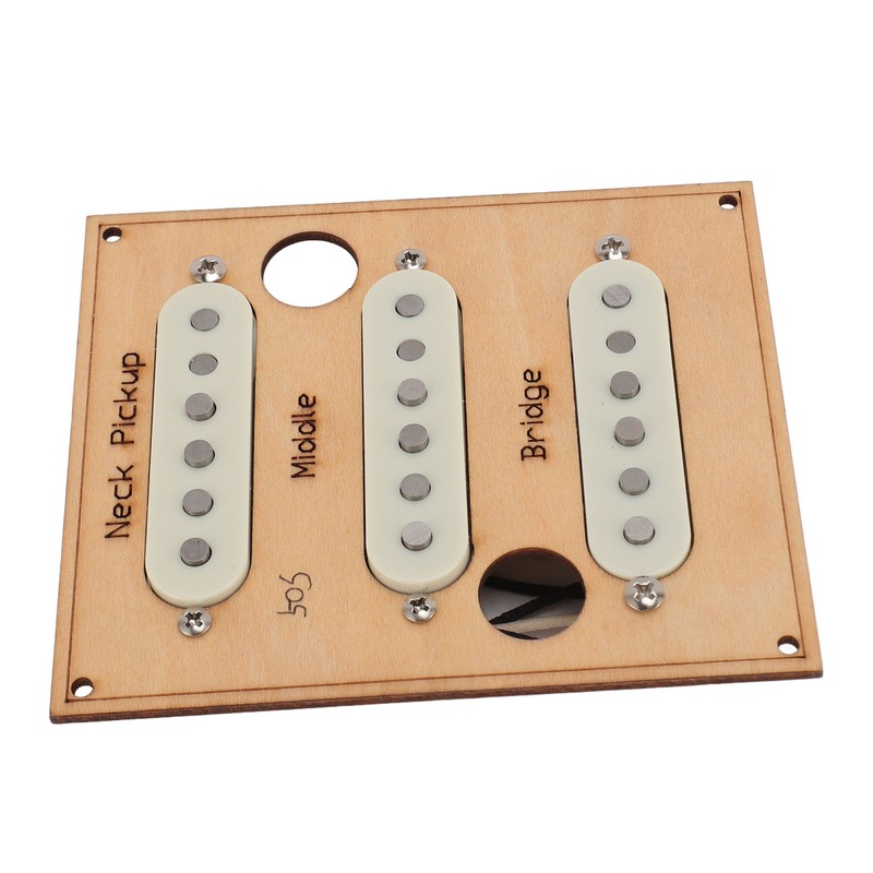 Single Coil Pickup Set Neck Middle Bridge Alnico 5 SSS