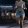 MoKo - Cinturón deportivo para correr, bolsa doble para exteriores,