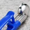 Hooded Scoop with Colorful Handle, Stainless Steel, Size 13 (#100)