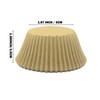 Mombake Premium Natural Greaseproof Cupcake Cases Muffin Paper Baking Cups