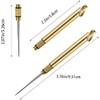 3 PCS Portable Toothpicks, Titanium Toothpicks Toothpick with Key Ring