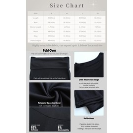 Women's 2 Piece Yoga Set Soft Short Sleeve Top Flare Leggings Comfortable Stretchy for Casual Active Wear