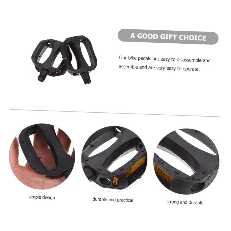 Sosoport Mountain Bike Pedals Kids Flat Bike Pedals Kids Durable