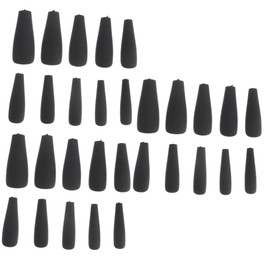 FOMIYES 3sets Chic Ballerina Fake Nails Full Coverage Coffin Nail Tips for Parties Weddings 100pcs*3