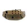 Zac's Alter Ego 2 Row Eyelet Canvas Belt with 3