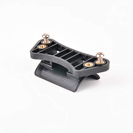 Runleader Universal Hour Meter Aluminium Mounting Bracket Used for Operating Hour Meter, Vibration Counter and Tachometer (HMB005-BK)