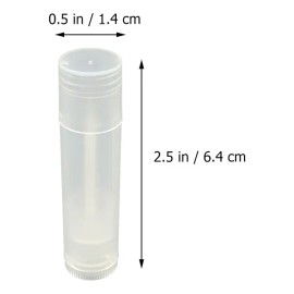 Tubo De Bálsamo Labial Para Bricolaje Con Tapa, Recipiente V