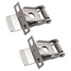 ZZHXSM 10PCS 3-Hole Strong Spring Clips with Bracket Flat Panel