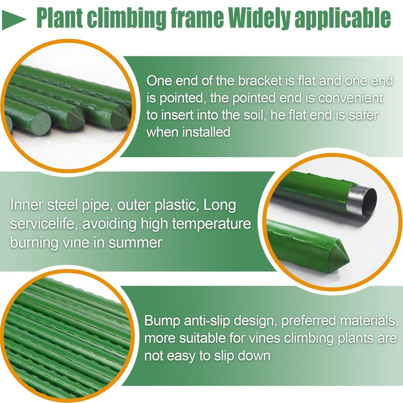 48”x 63”Large Garden Cucumber Trellis Set,Light Weight Metal Garden Arch