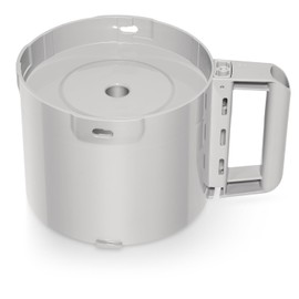 112204S 3 Qt Gray Cutter Bowl Compatible with Robot Coupe R2, R2B, R2N, R2 DICE, Replacement Bowl for Commercial Food Processors
