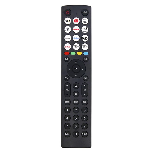 NEW Replacement Hisense TV Remote Control for Hisense VIDAA TV