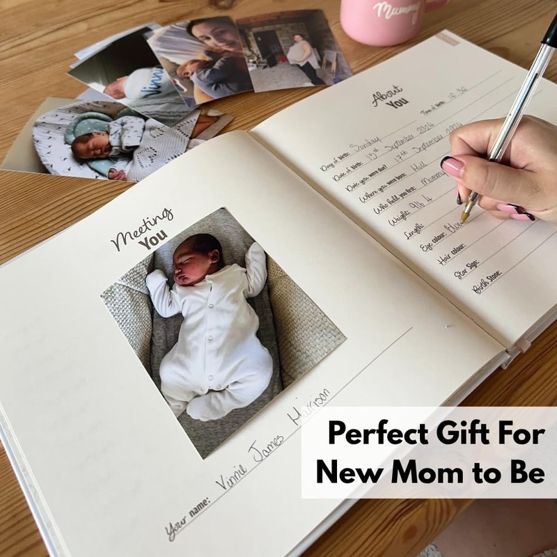 Baby Journal – Memory Book for New Mum & Ideal