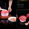 Pomegranate Peeler Silicone Pomegranate Deseeder with Bowl Pomegranate and Wood
