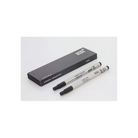 montblanc refill Legrand 2 X 1 Pacific Blue Mystery black 114835 114834 Fineliner B Broad for pen (Mystery Black)