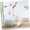 ORFOFE Unique Metal Wall Sculpture Heart Swing Art for Mother's