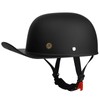 QICHAO Baseball Motorcycle Helmet - Half Motorcycle Helmet, DOT Approved,