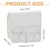 sourcing map Couch Sofa Armrest Organizer Non-Slip Chair Arm Recliner