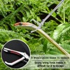 Riomhorry 50" Snake Tongs Collapsible Grabber Tool, Professional Reptile Snake