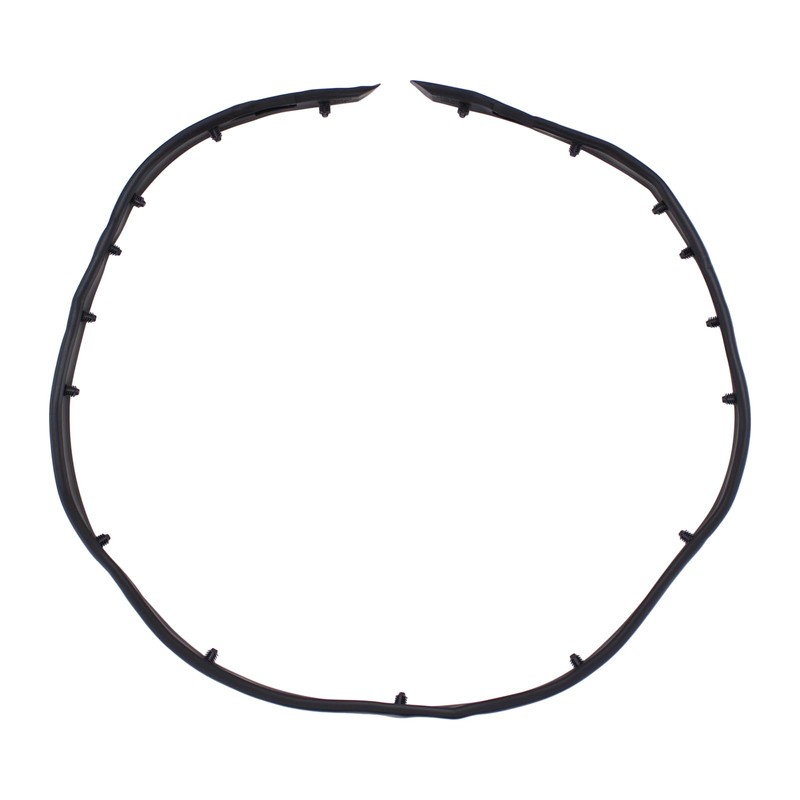ApplianPar Front Bumper Upper Strip Hood Rubber Shield Seal for