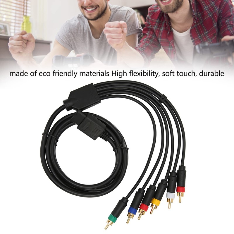 Cable de Video Componente con Cables Compuestos de Audio, Cable