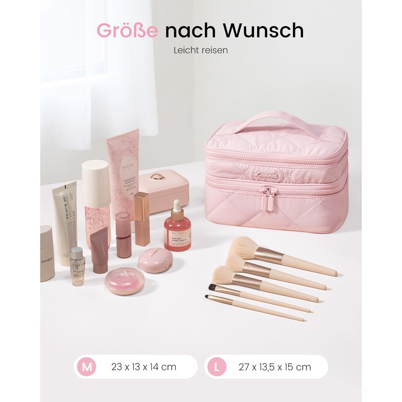 LOVEVOOK Hanging Toiletry Bag, Waterproof Toiletry Bag for Women, with