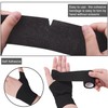 BQTQ 144 Rolls Self Adhesive Bandage Wrap 2 Inch Black