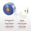 Clear PVC Strip Curtain 50 ft Length X 8 Width
