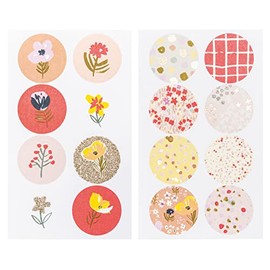 Sticker, Crafted Nature, Pink Fsc Mix