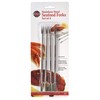 Norpro Stainless Steel Seafood Forks 6.75" | 4-Count per Pack