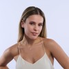 LuckyLy Collares para Mujer Baño Oro 14K Zirconia Cúbica, Regalos