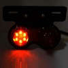 12V Round Motorcycle LED Brake Tail Light Rear Lamp Universal
