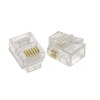 kenable RJ12 6P6C 6 Position 6 Conductor Modular Plugs Ends