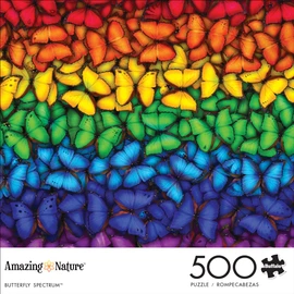 Buffalo Games - Butterfly Spectrum - 500 Piece Jigsaw Puzzle