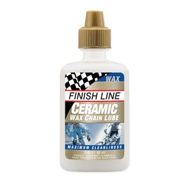 Finish Line Ceramic WAX Bicycle Chain Lube 2oz Drip Squeeze Bottle