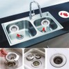 Kitchen Sink Strainer, Strainer for Most Kitchen Sink Drain Basket,