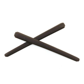 ExactFitt Replacement Temple Ear Socks for Oakley Metal Plate OX5038 Carbon Plate OX5079 Eye Glass Frames (Coffee - 1 Pair)
