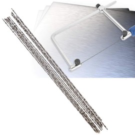 12 Hojas De Sierra Caladora, Hojas De Sierra En Espiral, Hojas De Sierra Para Joyería Para Cortar Sierra Joyeria For Piezas De Repuesto Madera, Metal, Plástico (1#)