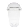 AIOS 50 x Smoothie Cups with Dome Lids Made from