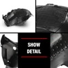 Pair Front Fender Liner Inner Replacement, Fit Benz C300 2015-2021/