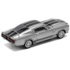 DCD Shelby Mustang GT500 1/64 Diecast Model Car Gray Metallic