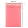 ZEONHEI 60 Pack 15x18cm Pink Poly Bubble Mailers, Self Seal