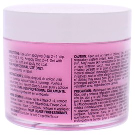 Cuccio Pro Powder Polish Dip - Pastel Peach - Nail Lacquer for Manicures & Pedicures, Easy & Fast Application/Removal - No LED/UV Light Needed - Non-Toxic, Odorless, Highly Pigmented - 0.5 oz