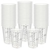 100 Pack Plastic Measuring Cups - 8 oz Mixing Cups