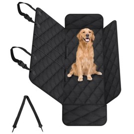 Car Back Seat Cover,Non Slip Durable Back Seat,Washable Backseat Protection,Non Stick Fur Rear Protector for Pet,Van and Trucks