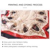LumiSyne Silk Scarf Women's Vintage Printed Neckerchief Fashion Elegant Style