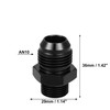 X AUTOHAUX 2 x Car Plug Mounting Adapter Flare Union