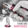 Hi-Spec Tool Set 25pc Pink Household DIY Tool Kit for