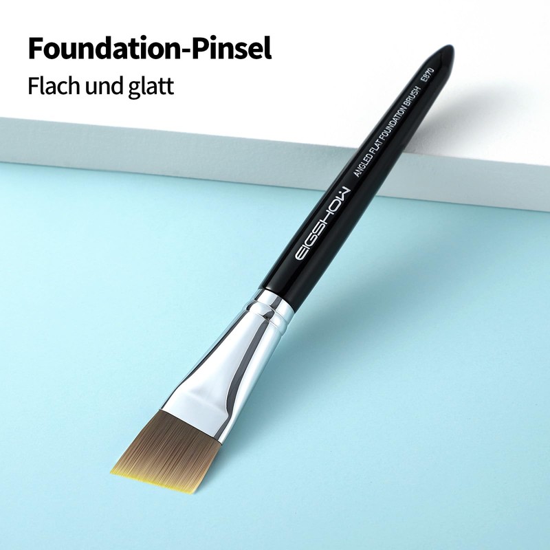 EIGSHOW Foundation Brush, Cosmetic Brush Flat, Angled Flat Makeup Brush,